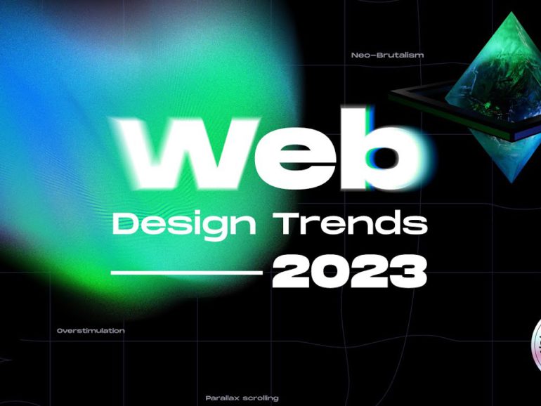 Тренды веб-дизайна на 2023